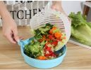 Chopper Vegetable Salad Cutter Cutting Bowl Cut Fruit Multi-function Kitchen Strainer Filter Gadgets Kitchen Items