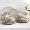 Cream 16-Piece Dinnerware Set