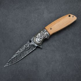 Multi Functional Camping Defense Tactical Knife (Option: Pattern knife)